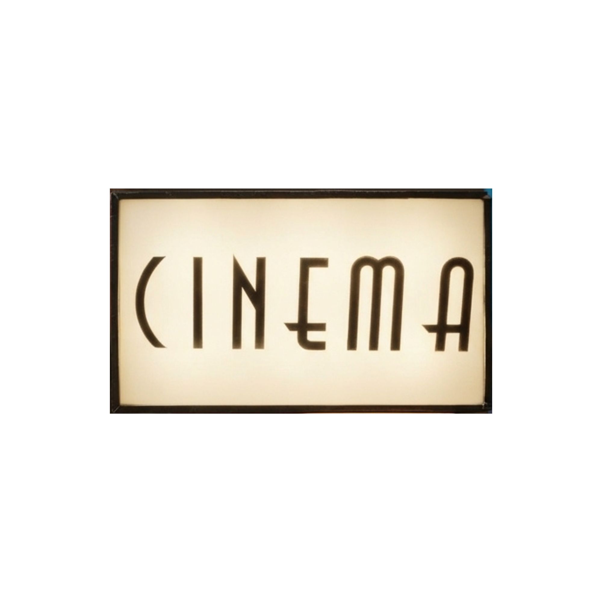 CINEMA — INSEGNA LUMINOSA nera - immagine 4