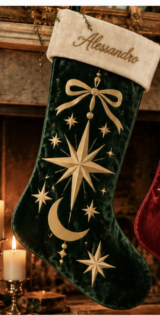 The Christmas Stocking — Forest Green