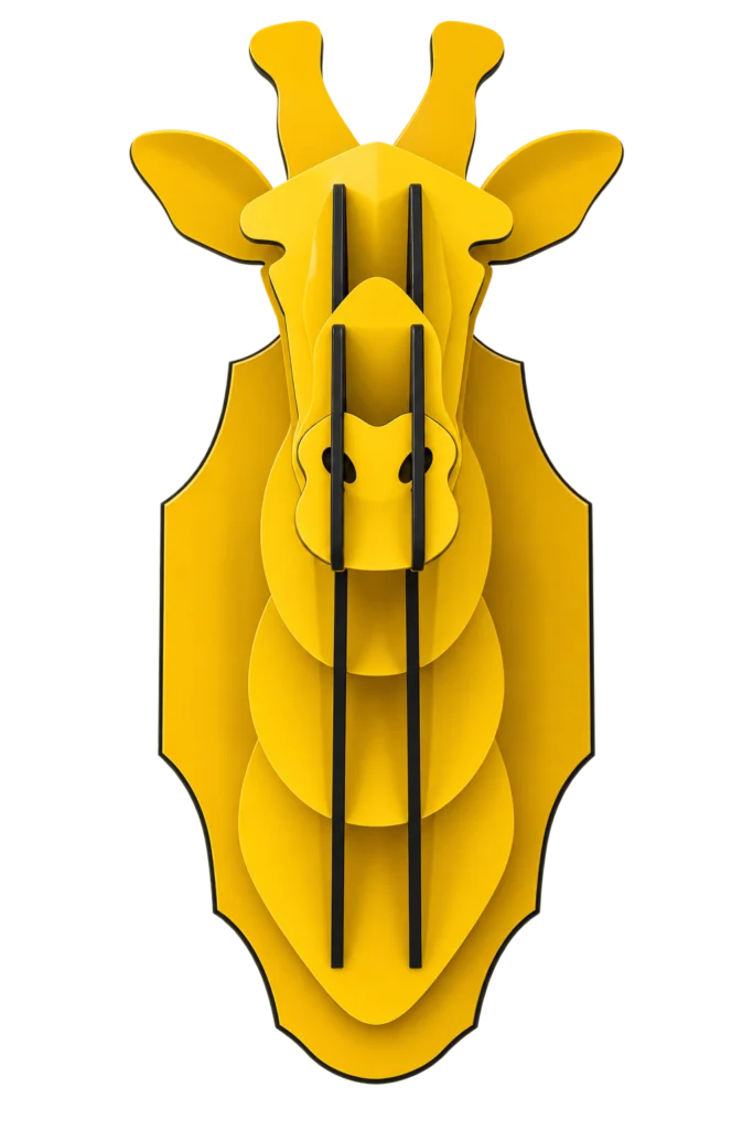 Giraffa da muro